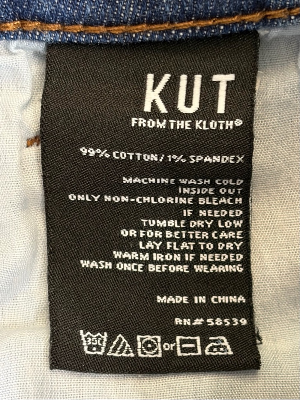 Kut from the Kloth Raw Hem Ankle Skinny Jeans - Picture 6 of 8